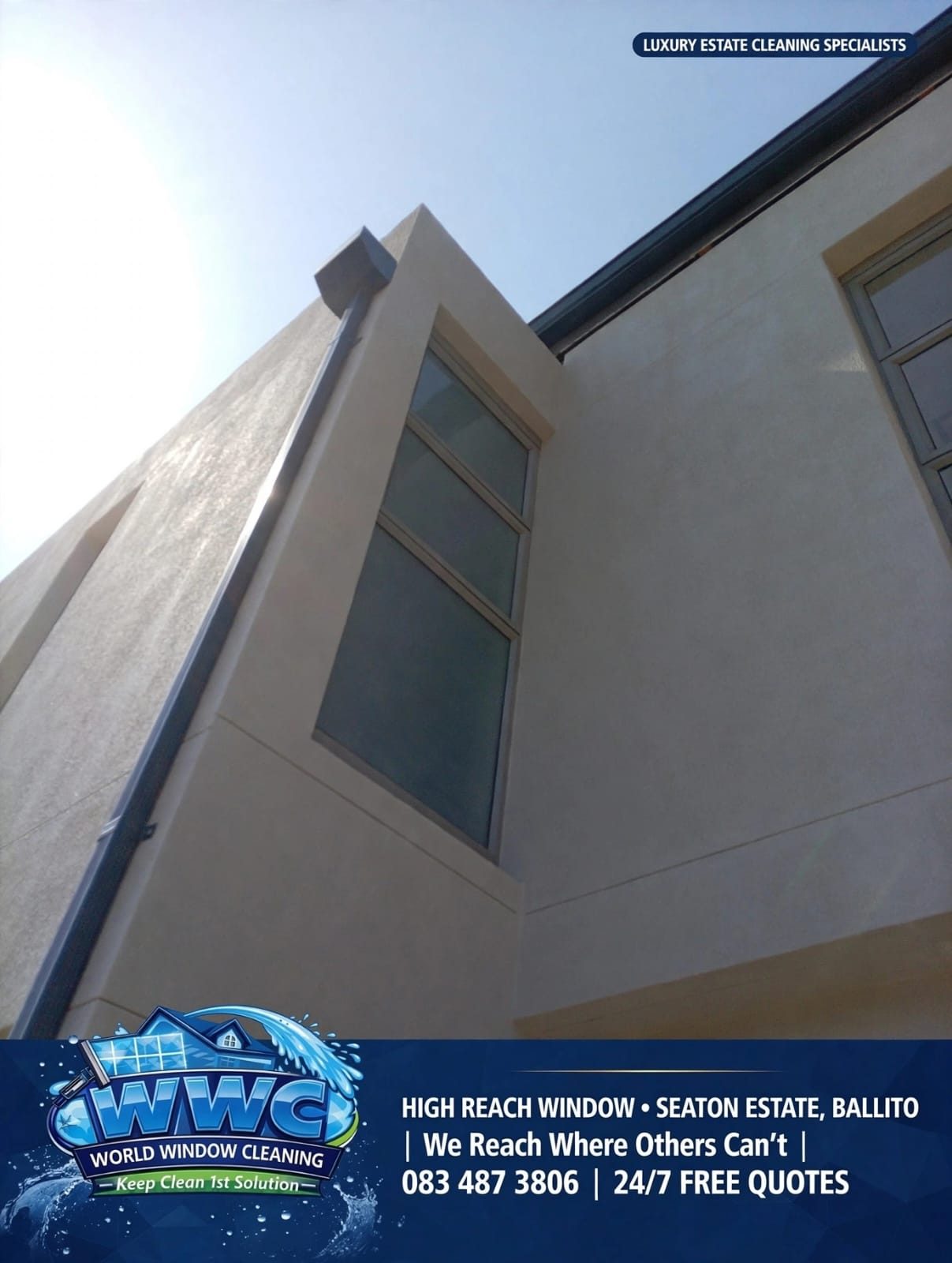 Exterior property cleaning