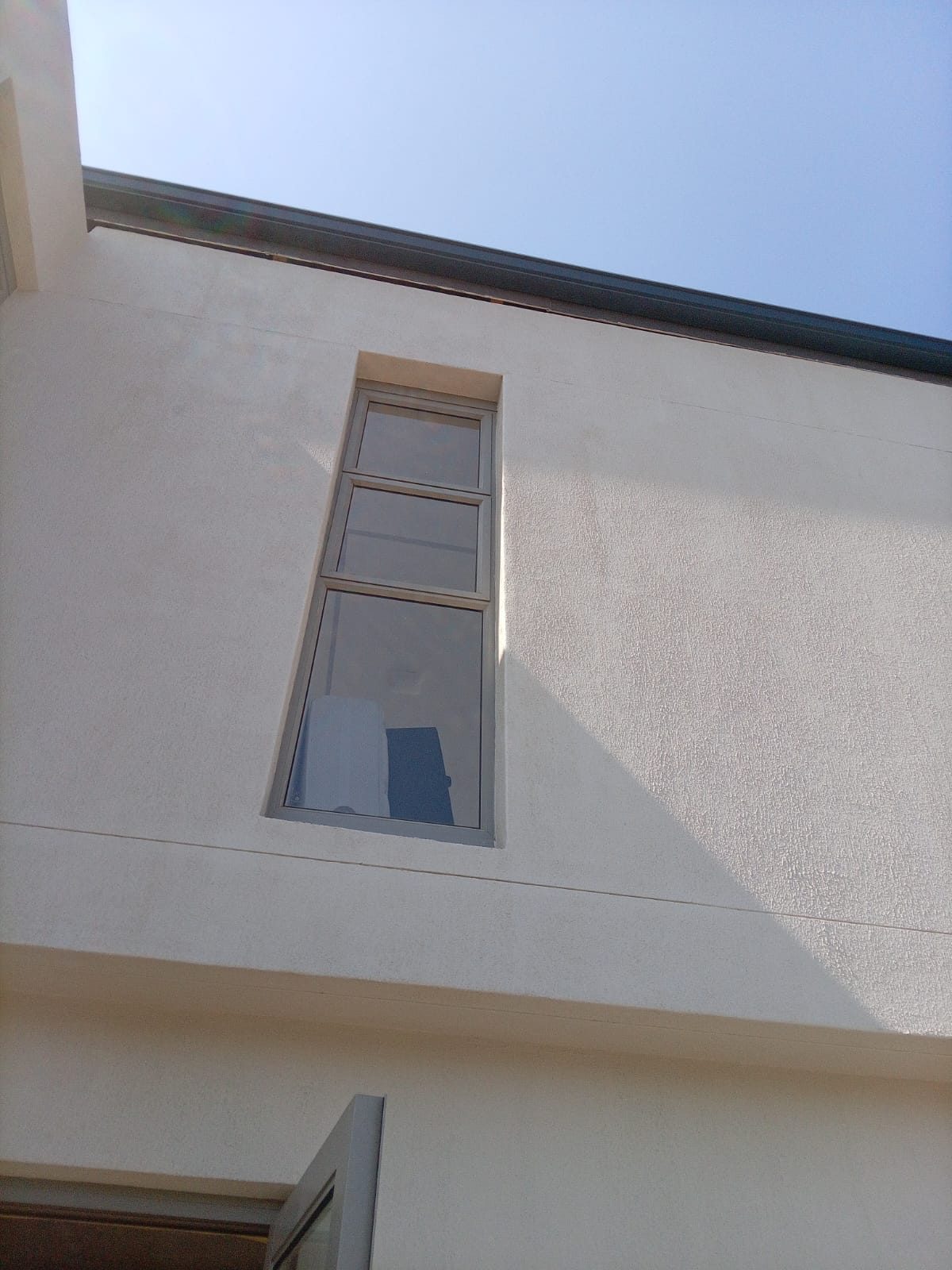 Exterior wall and window