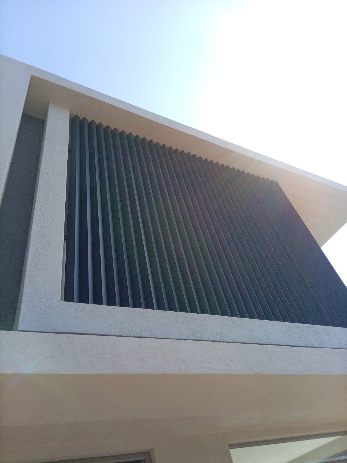 High-level exterior surface