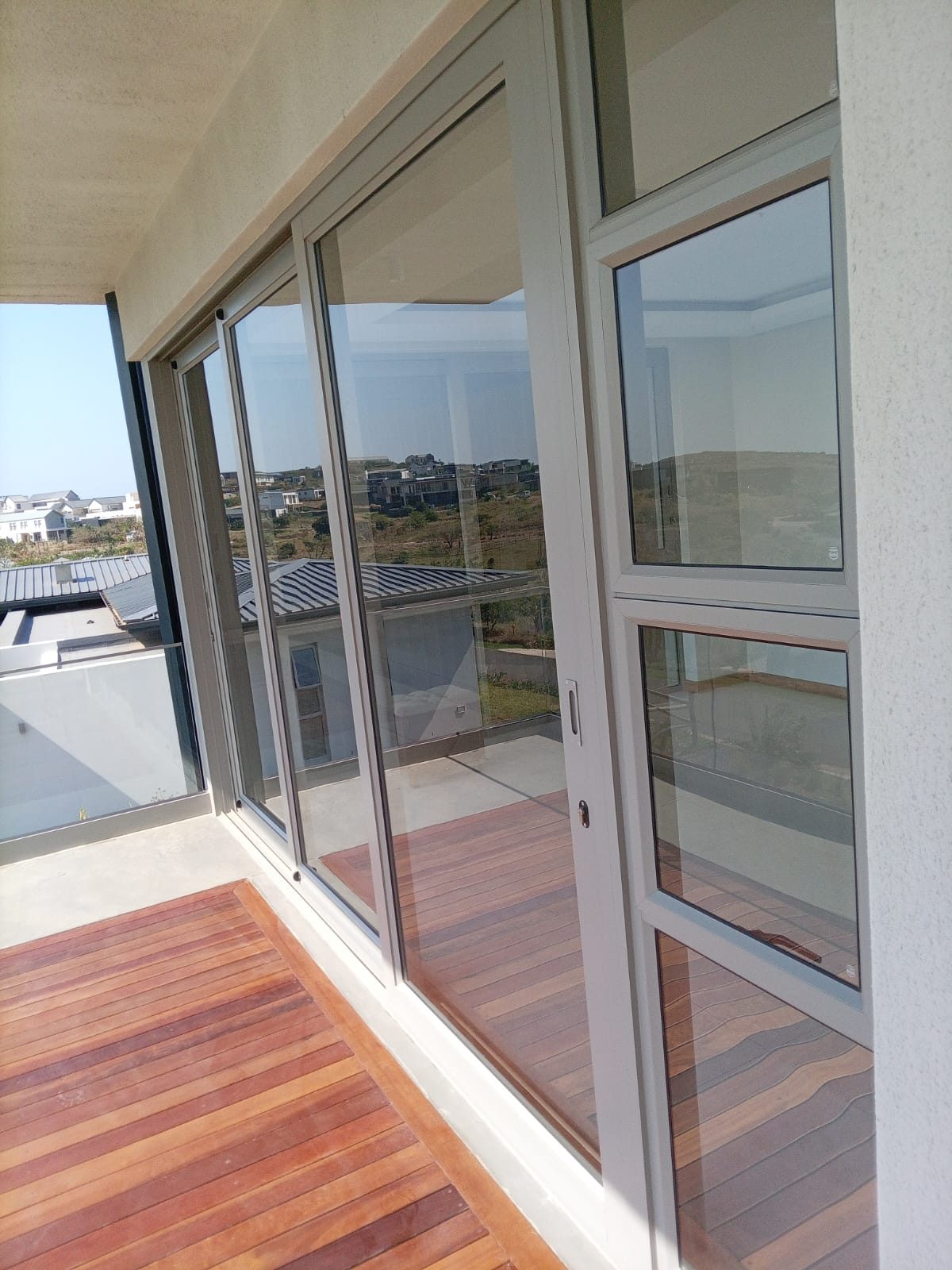 Clean glass and patio doors