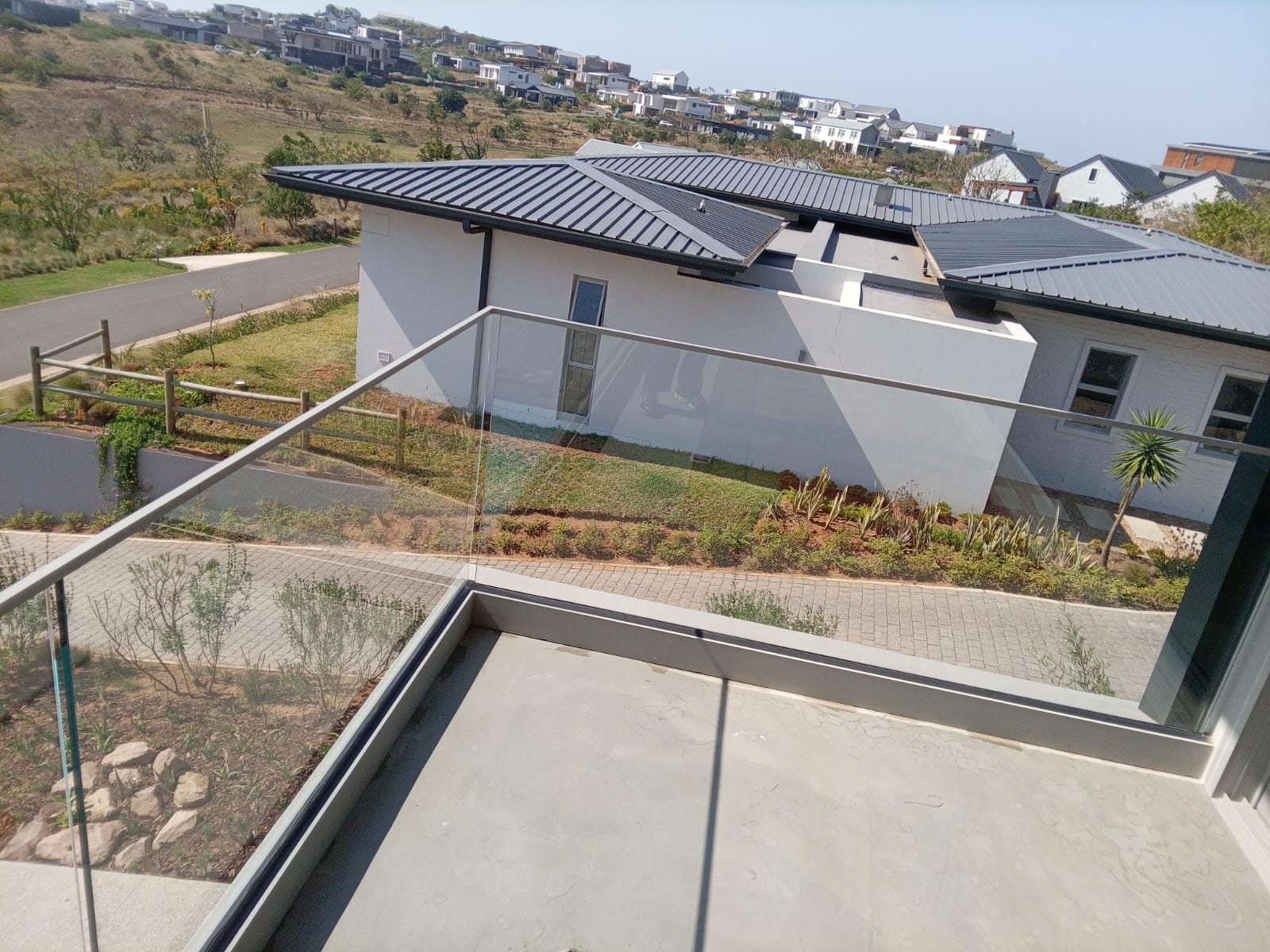 Residential glass exterior