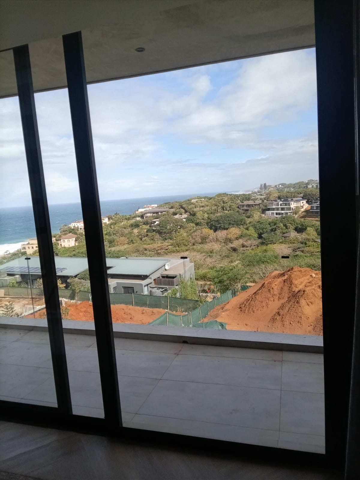 Large glass doors