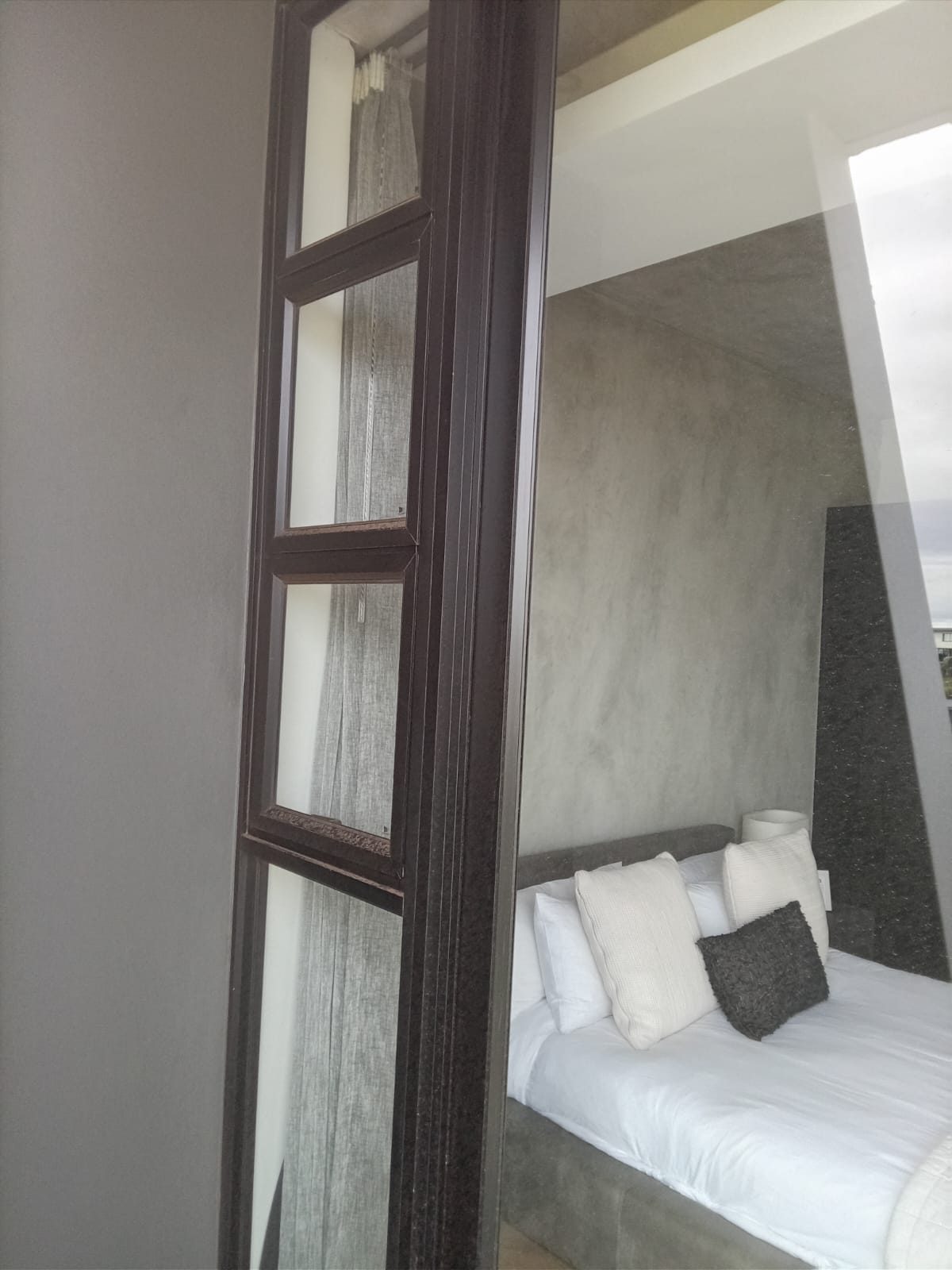 Interior glass detail